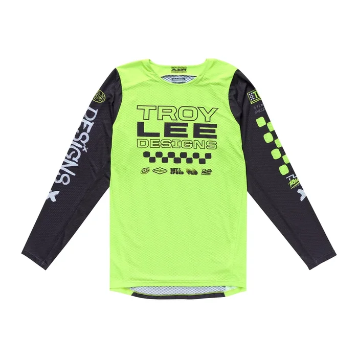 TROY LEE DESIGNS GP PRO STANDARD YOUTH JERSEY – FLO YELLOW