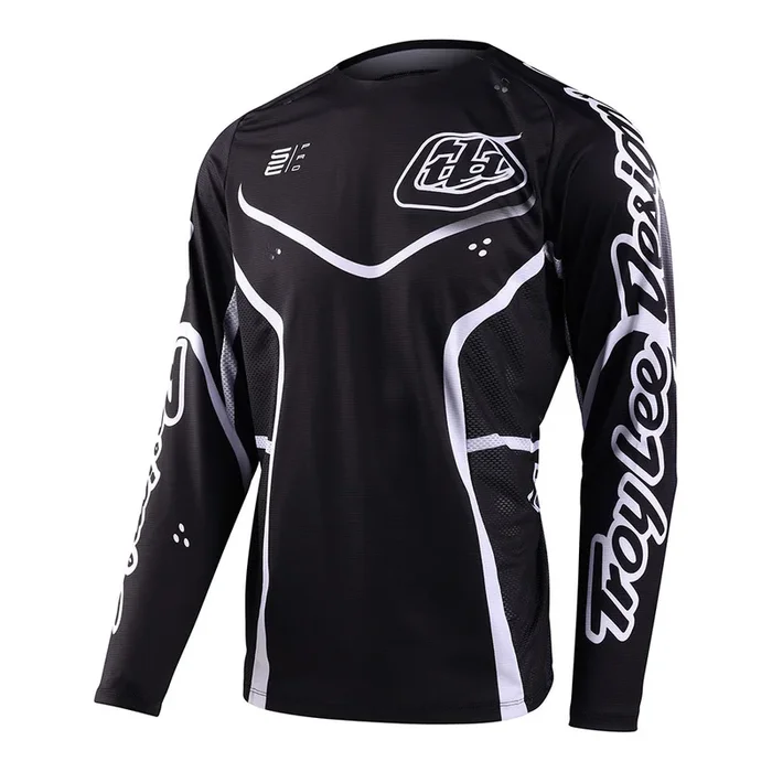 TROY LEE DESIGNS SE PRO JERSEY RADIAN BLACK/WHITE