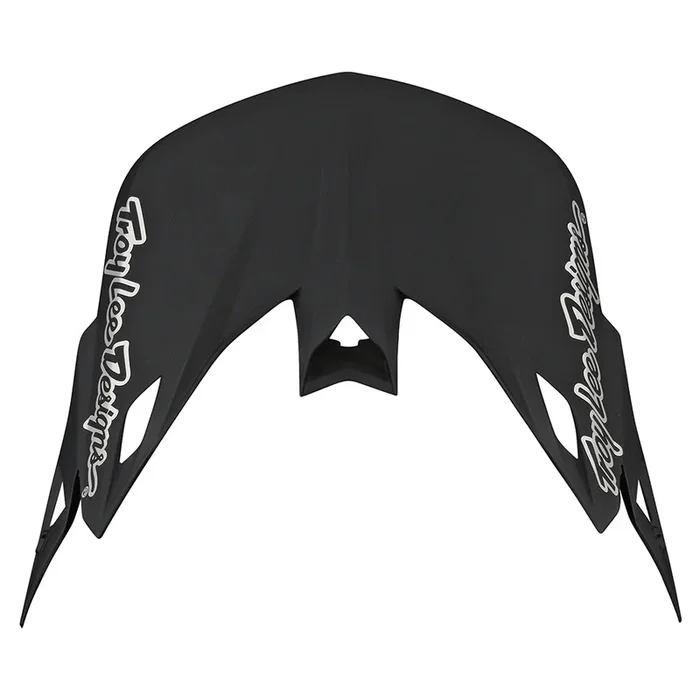 TROY LEE DESIGNS SE5 VISOR STEALTH BLACK / CHROME