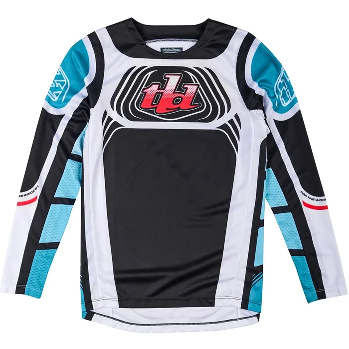 TROY LEE DESIGNS YOUTH GP PRO JERSEY WAVEZ PHANTOM TURQUOISE