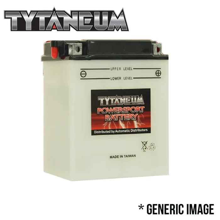 TYTANEUM Conventional Flooded Battery With Acid Pack YB7C-A
