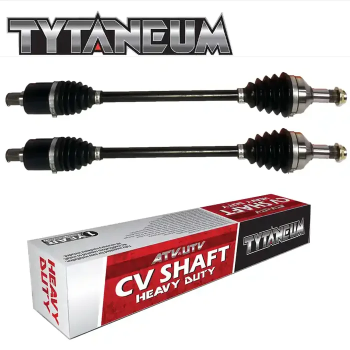 Tytaneum Heavy Duty Rear CV Axle Set For 2014-2016 Polaris Military RZR 4 XP MV 900