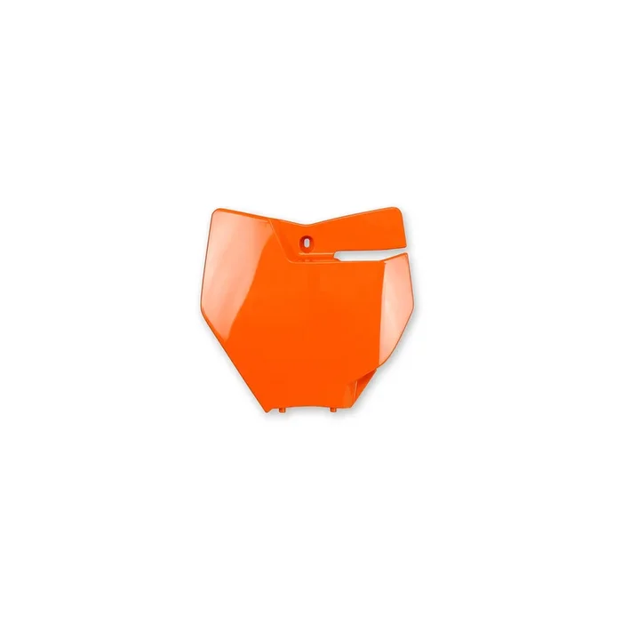 UFO FRONT NUMBER PLATE (ORANGE) KTM SX/SXF 125-450 16-18 SX250 17-18