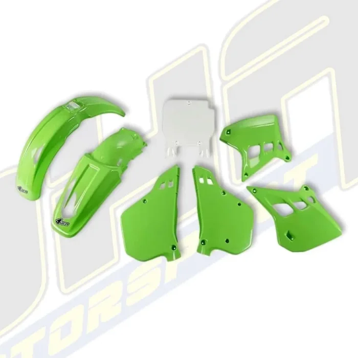 UFO Plastics Kit for Kawasaki KX125 1990 1991 – OEM Replica