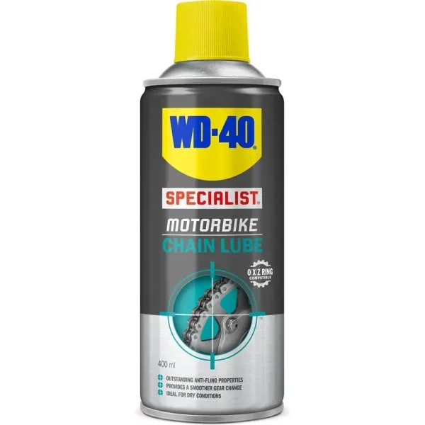 WD-40 Chain Lube (400ml Aerosol) Single – Oils & Lubricants