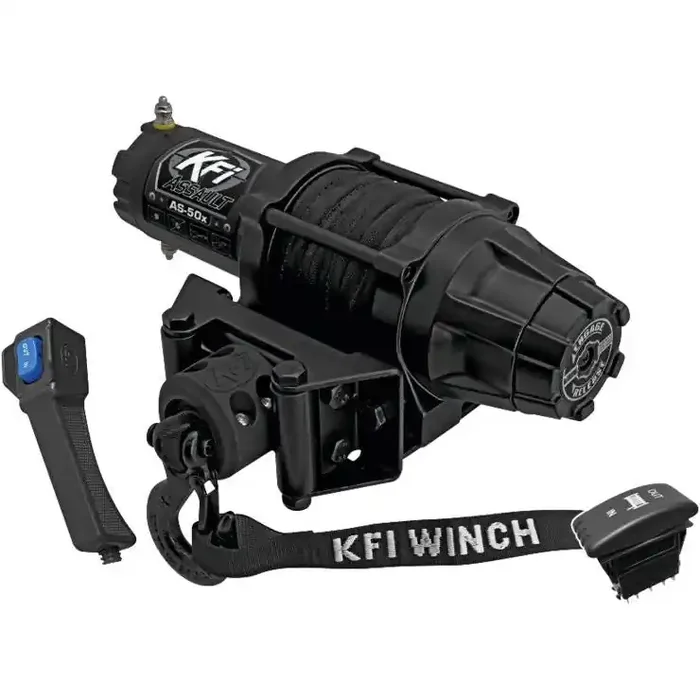 Winch Kit 5000 lb For Arctic-Cat / Textron 1000 ALTERRA TRV 4×4 2017 (Synthetic Rope)