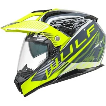 Wulfsport Optima Adventure Helmet (Yellow)