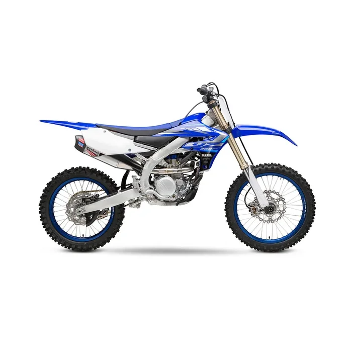 YOSHIMURA RS-12 FULL EXHAUST SYSTEM (STAINLESS STEEL/ALUMINIUM/CARBON CAP) YAMAHA YZ250F 19-22/WR250F 20-22
