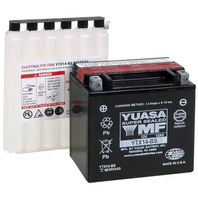 Yuasa BMW F800GS 08-09 Maintenance Free Battery