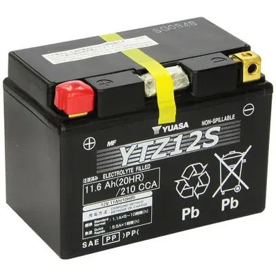 Yuasa Honda VTR1000F 01-05 YTZ Factory-Activated Maintenance Free Battery