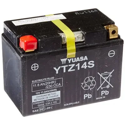 Yuasa KTM 990/R Super Duke 07-09 YTZ Factory-Activated Maintenance Free Battery